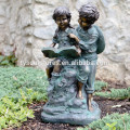 2019 New design custom life size bronze little boy statue copper casting children sculptures for decoration